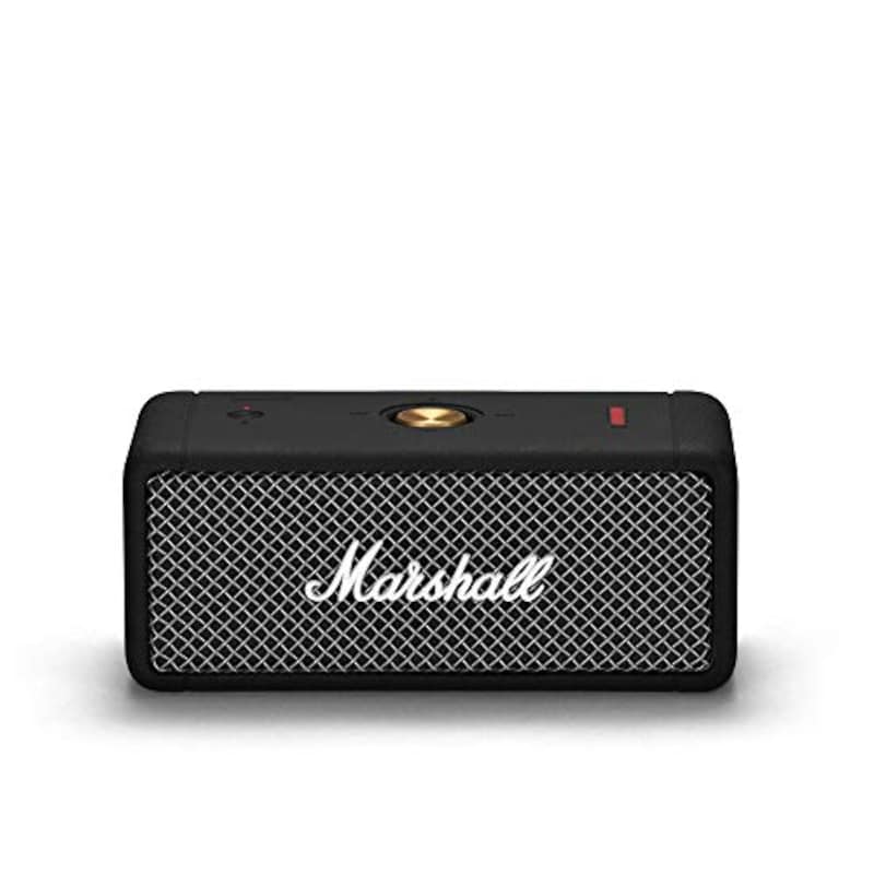 Marshall Official,ワイヤレスポータブル防水スピーカー Emberton ブラック,1001908