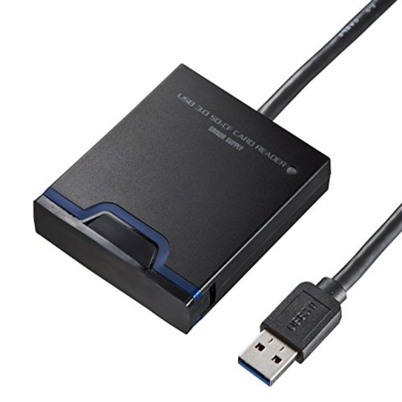 サンワサプライ,USB3.0 コンボカードリーダー,‎ADR-3SDCFUBK