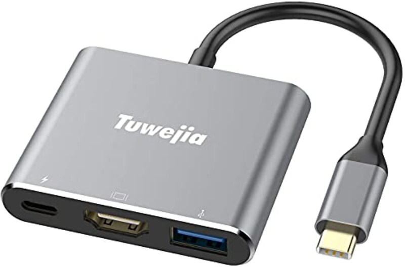 Tuwejia,3-in-1 USB Type-C アダプター,TWJ31