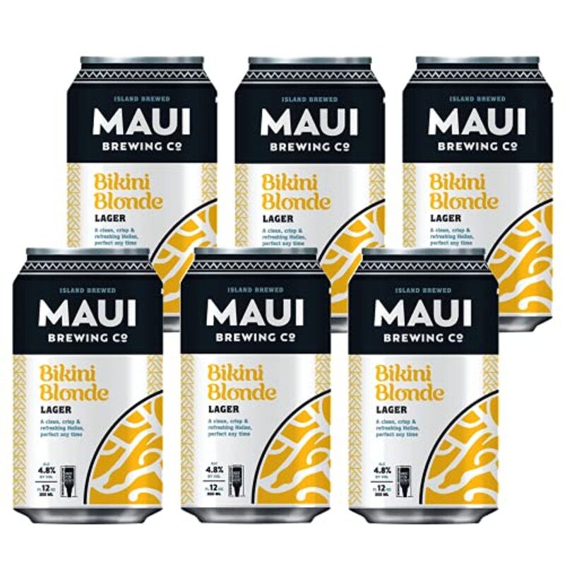 Maui（マウイ）,クラフトビール マウイ ビキニブロンドラガー 355ml×6