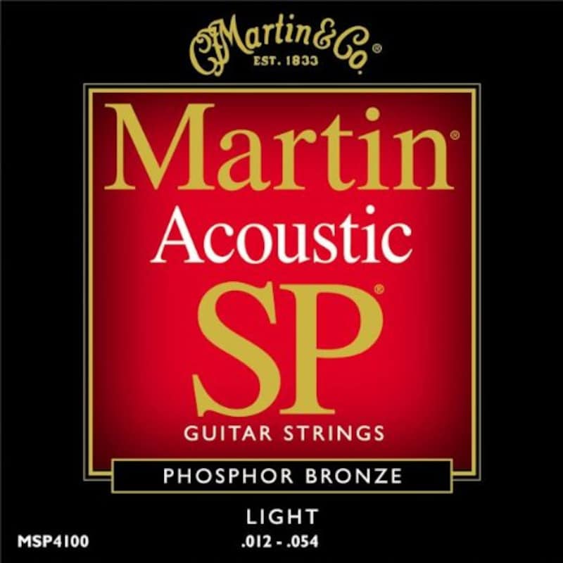 Martin,アコースティックギター弦 SP ACOUSTIC (92/8 Phospher Bronze) MSP-4100 Light .012-.054,‎MSP4100