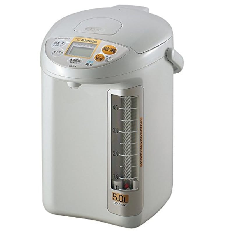 ZOJIRUSHI（象印マホービン）,電気ポット 5.0L グレー,CD-PB50AM-HA