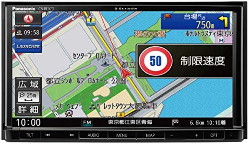 パナソニック(Panasonic),在庫カーナビ ストラーダ,CN-RE07DA