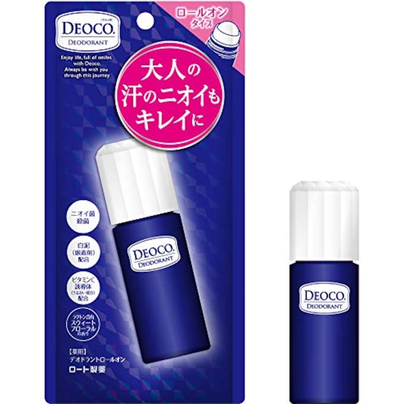 ロート製薬,デオコ 薬用 デオドラントロールオン