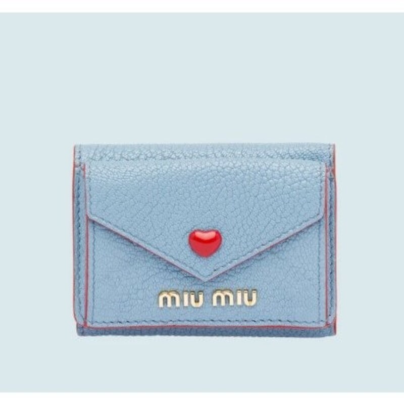 Miu Miu(ミュウミュウ),三つ折り財布 ,5MH021_2BC3