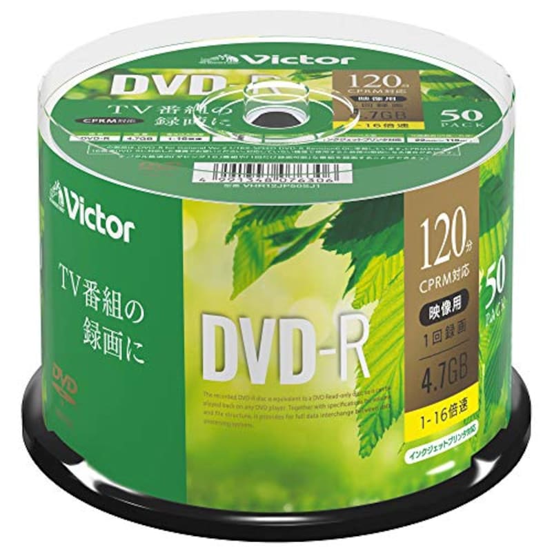 VICTOR（ビクター）,DVD-R,VHR12JP50SJ1