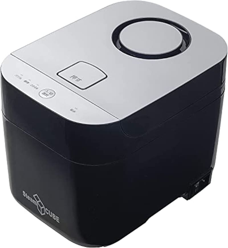 YAMAZEN(山善),加湿器 Steam CUBE ブラック,KSF-K283(B)