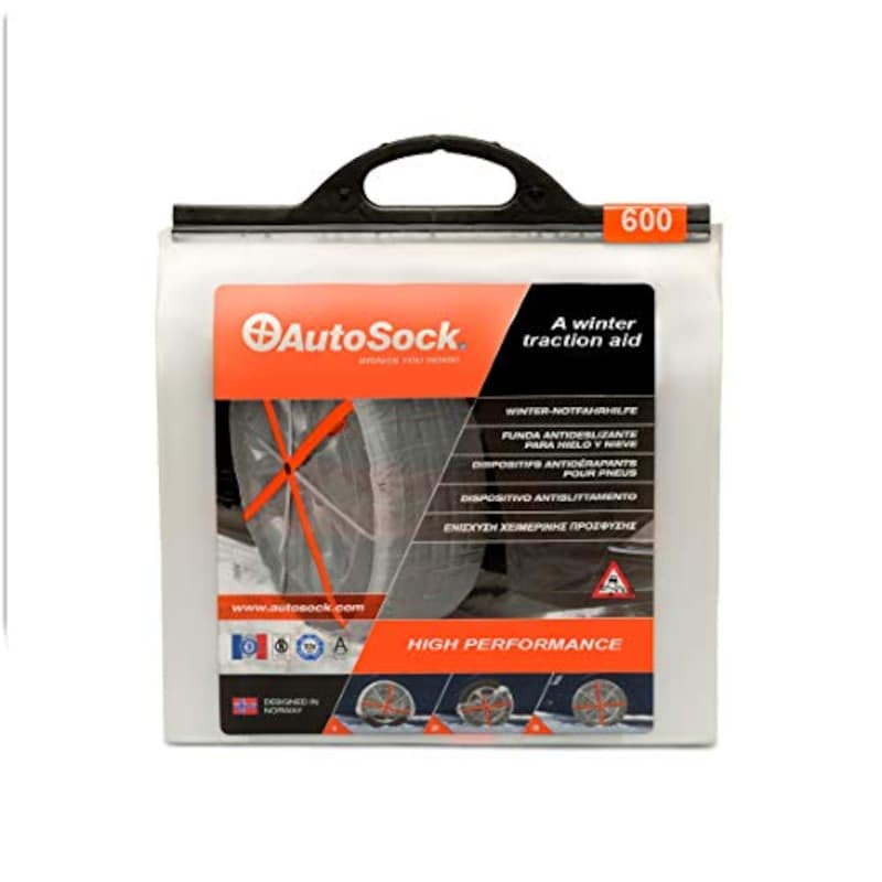 Auto Sock（オートソック）,布製タイヤすべり止め ハイパフォーマンス,600