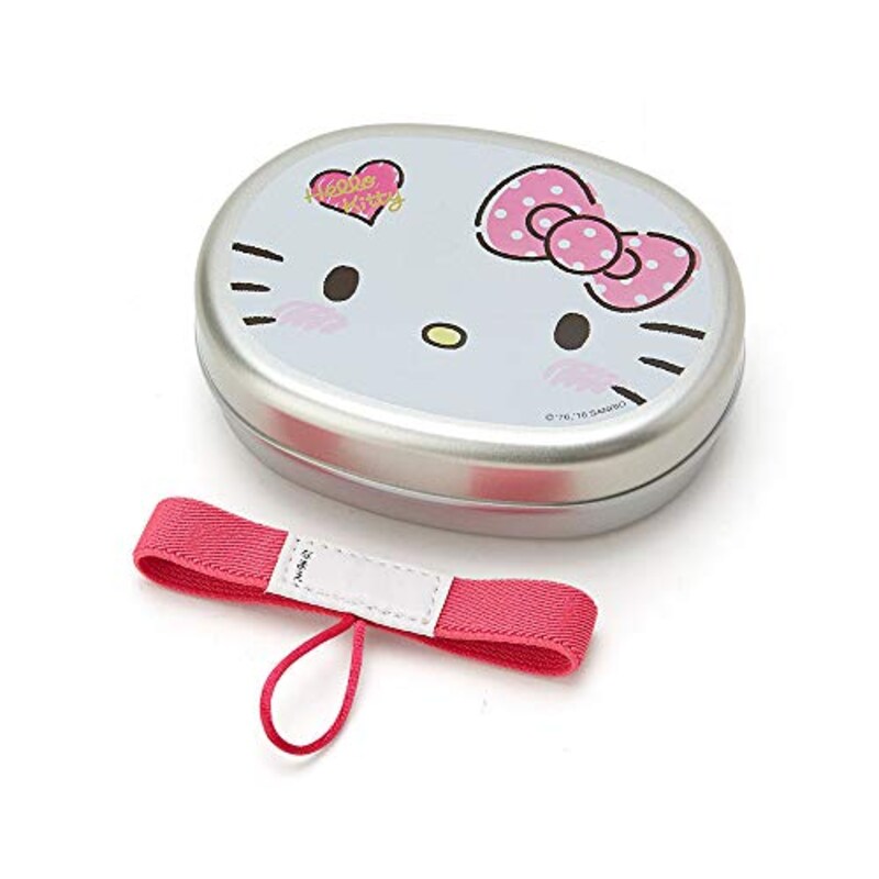 SANRIO(サンリオ),ハローキティ アルミランチケースS(フェイス),N-1610-739049