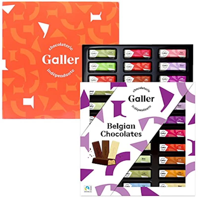 Galler（ガレー）,チョコレート ミニバーギフトボックス 24本入