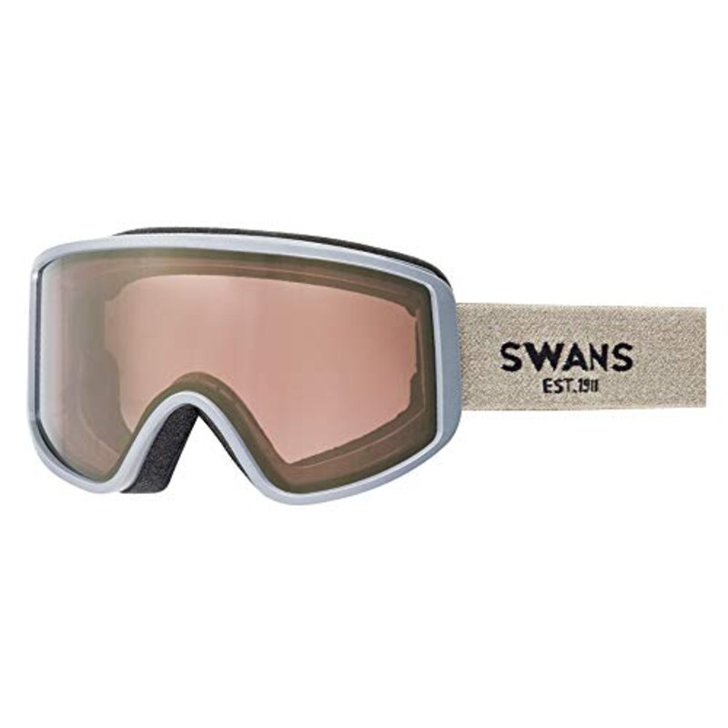 SWANS(スワンズ) ,キー スノーボード ゴーグル くもり止め ミラーレンズ ,180-MDH
