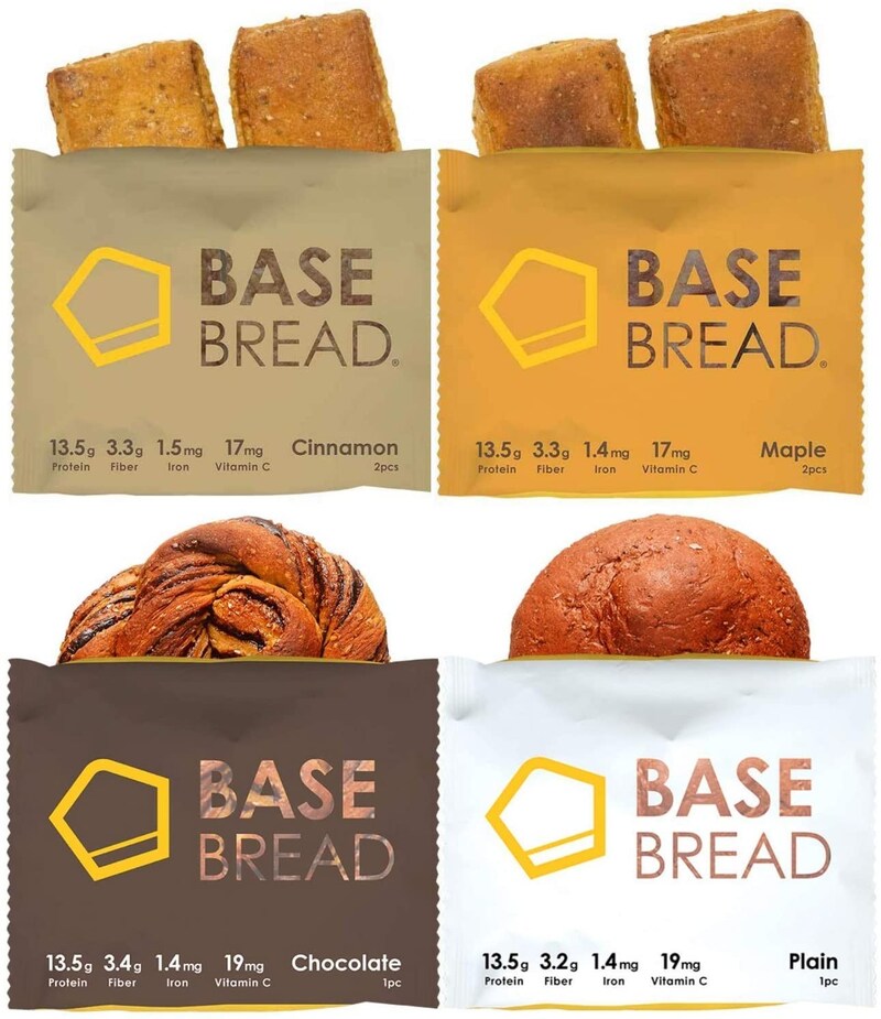 ベースフード,BASE BREAD ベースブレッド 4種×16個セット