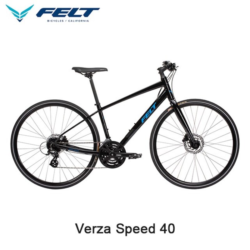 FELT（フェルト）,Verza Speed 40 クロスバイク,2021-FELT-VERZA-SPEED40-BKBL