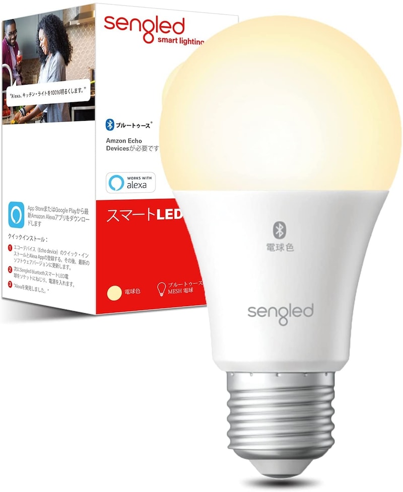 Sengled(セングルド),スマート LED電球 E26口金