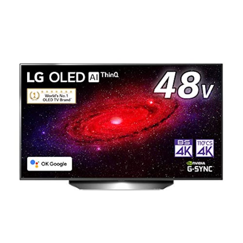 LG（エルジー）,48型 4Kチューナー内蔵 有機EL テレビ,OLED48CXPJA