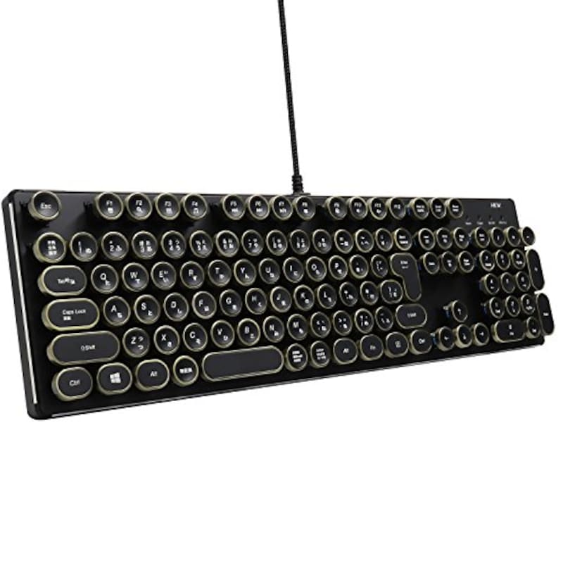 HKW,タイプライター風メカニカルキーボード