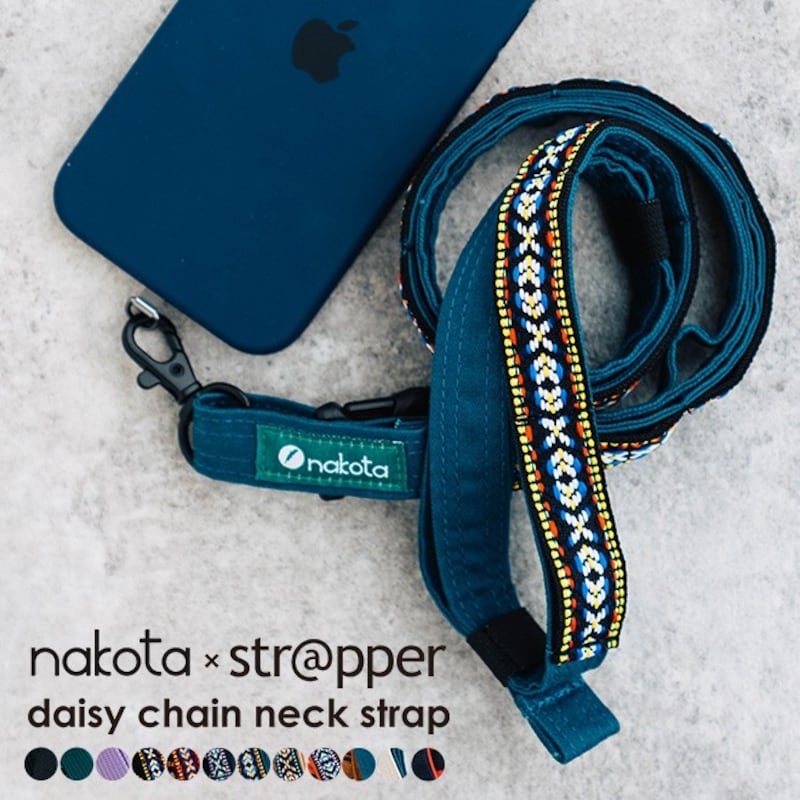 nakota（ナコタ）,nakota × strapper daisy chain neck strap ,na-h23