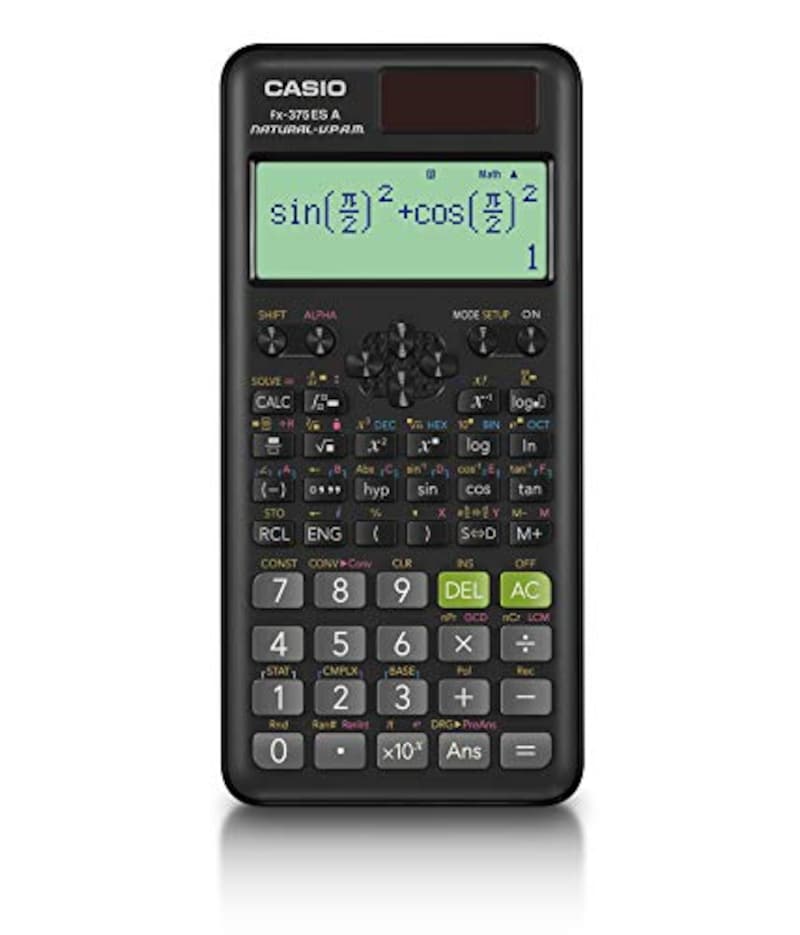 CASIO（カシオ）,関数電卓 微分積分・統計計算・数学自然表示 394関数・機能 ,fx-375ESA-N