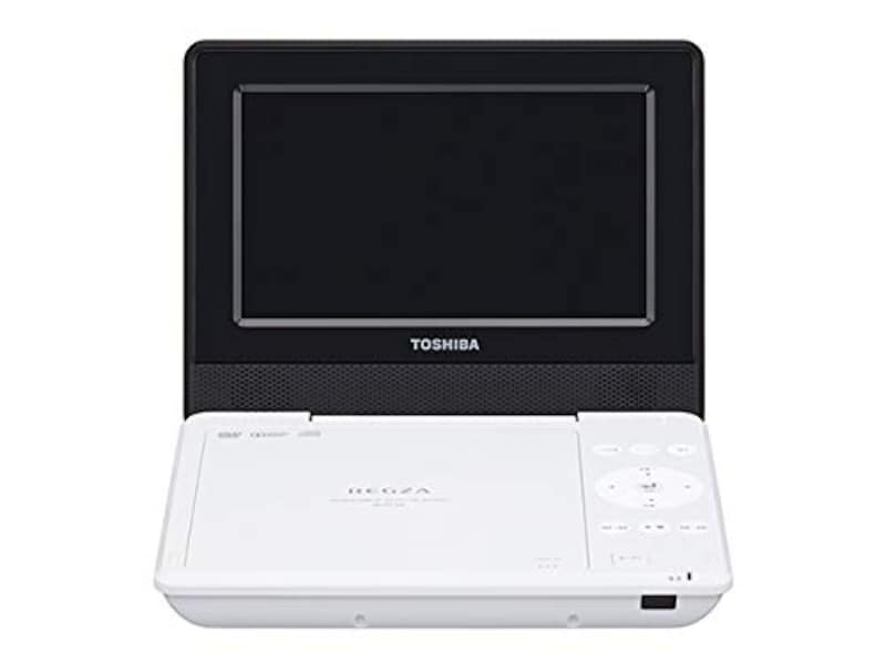 TOSHIBA（東芝）,7型ポータブルDVDプレーヤー,SD-P710SW