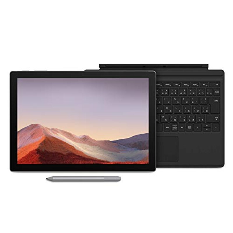 【Microsoft ストア限定】3点セット: Surface Pro 7 (Core-i5 / 8GB / 256GB / プラチナ) + 専用タイプカバー + Surface ペン