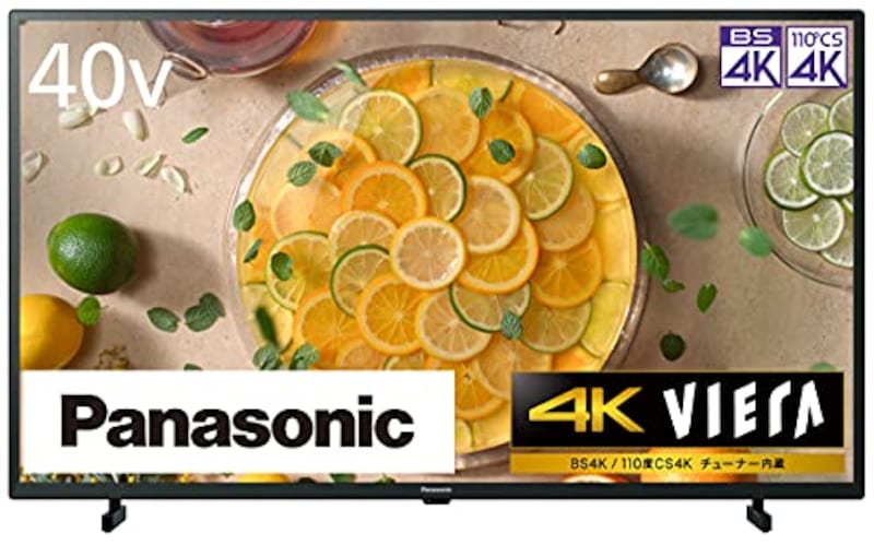 Panasonic（パナソニック）,4Kダブルチューナー内蔵 液晶テレビ 40V型VIERA,TH-40JX750