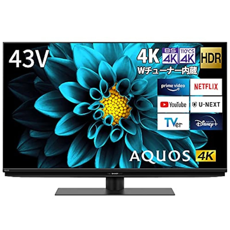 SHARP（シャープ）,43V型 液晶テレビ AQUOS,4T-C43DL1