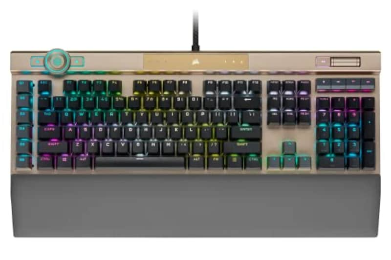 CORSAIR（コルセア）,K100 RGB Optical-Mechanical ゲーミングキーボード,‎CH-912A21A-NA