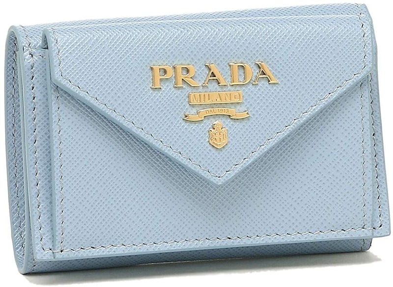 PRADA（プラダ）,三つ折り財布 サフィアーノ ミニ財布