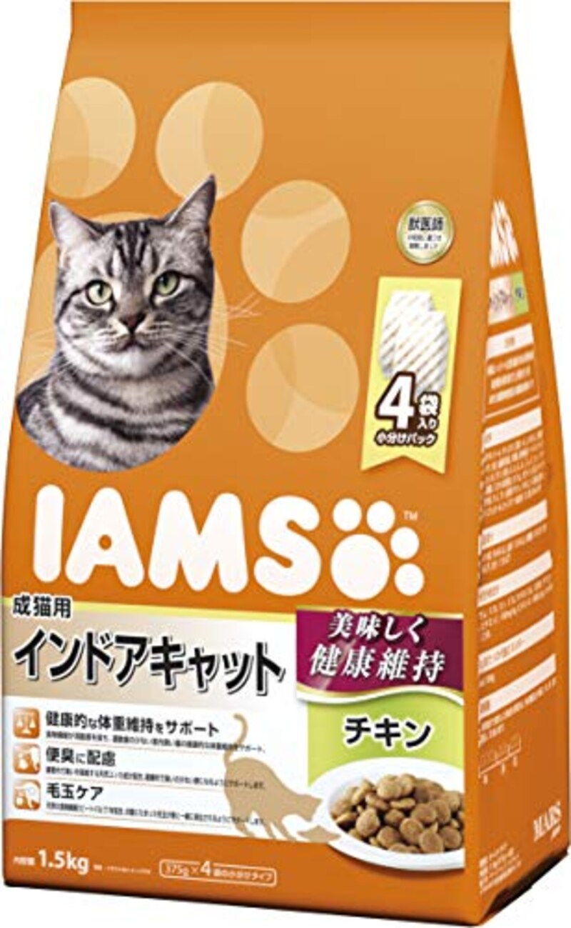 IAMS（アイムス）,成猫用 インドアキャット チキン,‎IC221
