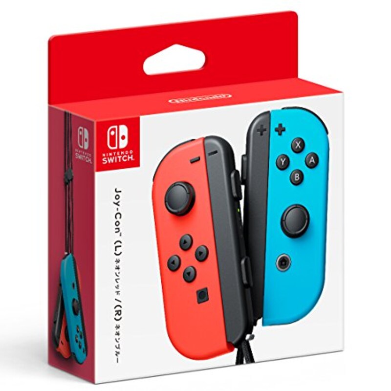 任天堂,Joy-Con(L))ネオンレッド/(R)ネオンブルー,HAC-A-JAEAA