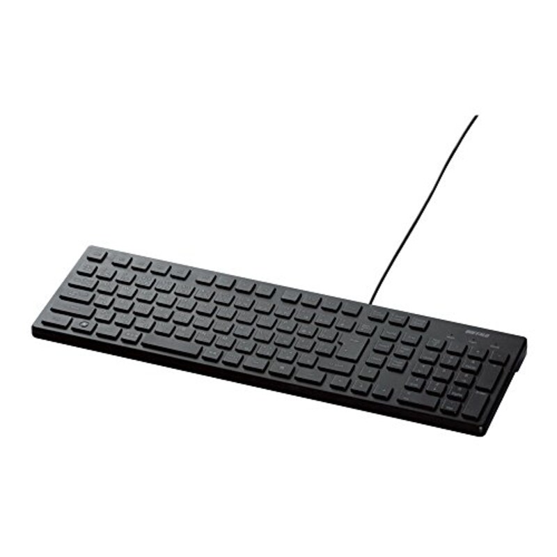 BUFFALO(バッファロー),USB接続 キーボード,BSKBU15BK