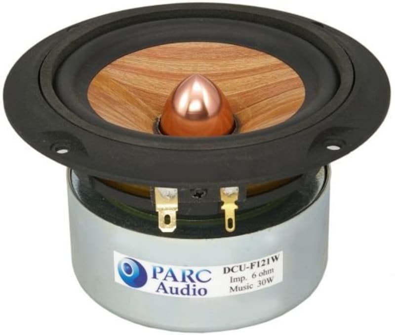 PARC Audio（パークオーディオ）,10cmウッドコーンスピーカー,DCU-F121W