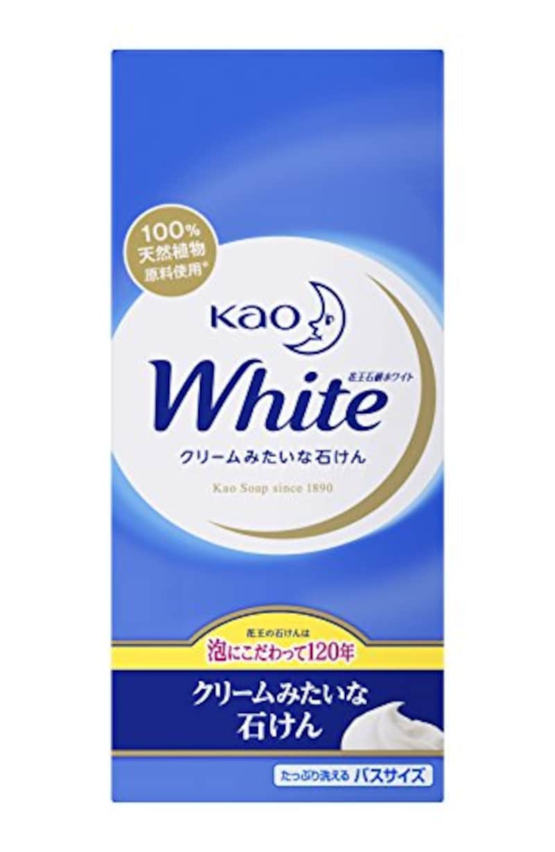 KAO（花王）,花王石鹸ホワイト バスサイズ 6コ箱