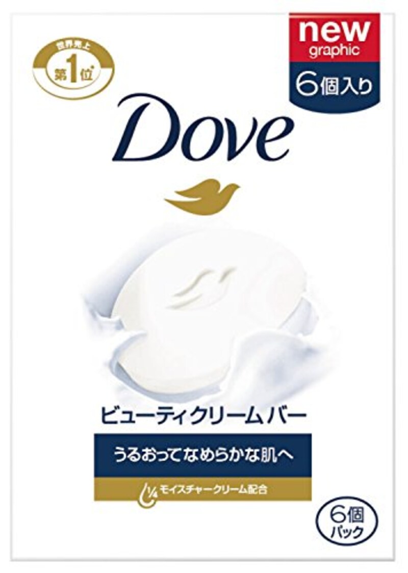 ユニリーバ・ジャパン,Dove ビューティクリームバーホワイト 6個パック