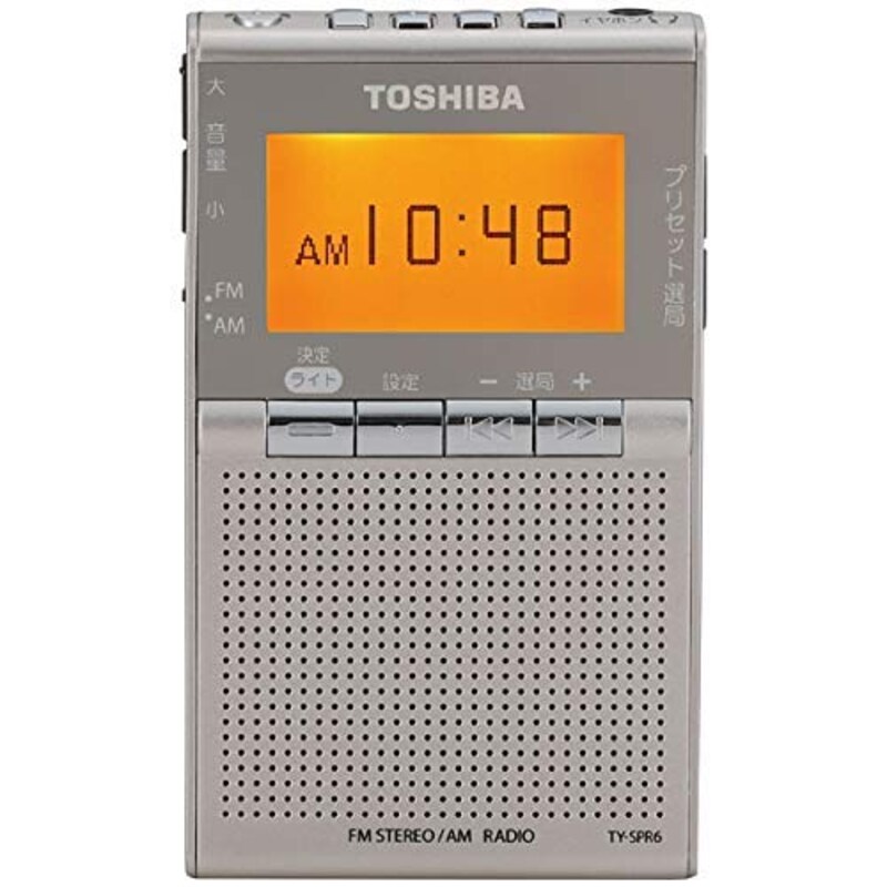 TOSHIBA(東芝),ワイドFM/AMポケットラジオ,TY-SPR6-N
