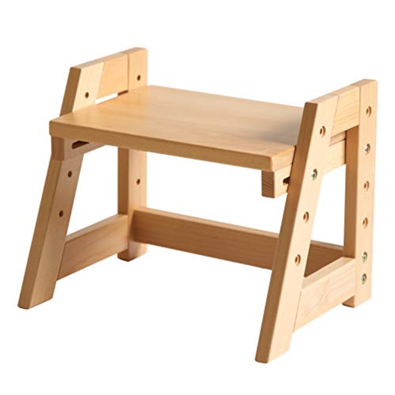 石崎家具,SLEEPYBABY 木製 ステップ&スツール 1段 踏み台 NA,stepstool