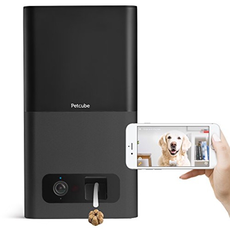 Petcube(ペットキューブ),Petcube Bites ペットと会話しおやつを与えられる見守りカメラ,PB913NVTD-CB