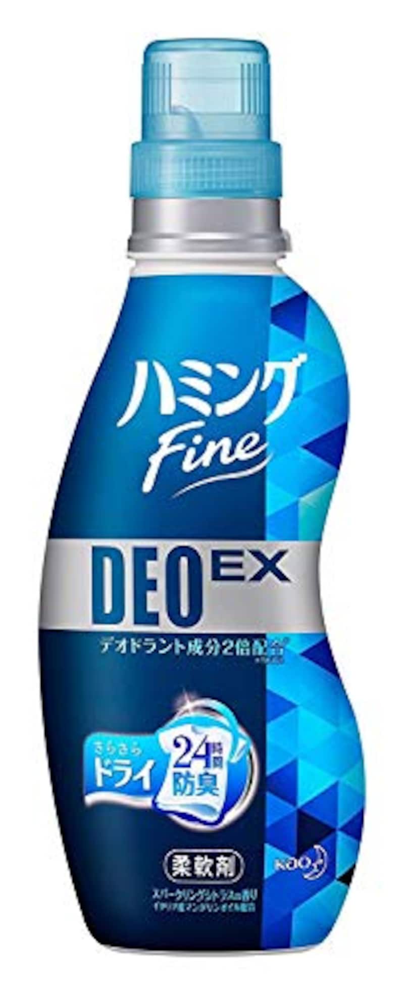 ハミングファイン 柔軟剤 DEOEX スパークリングシトラスの香り 本体 540ml