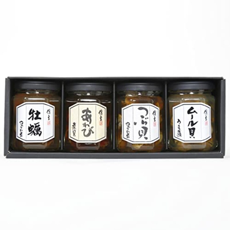 信玄食品,煮貝詰合せ4本セット