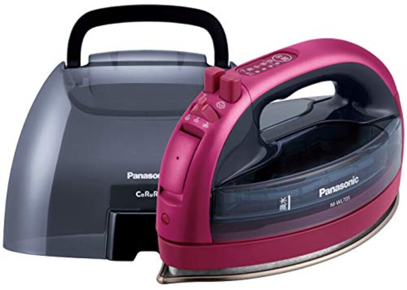 Panasonic（パナソニック）,コードレススチームWヘッドアイロン,NI-WL705-P