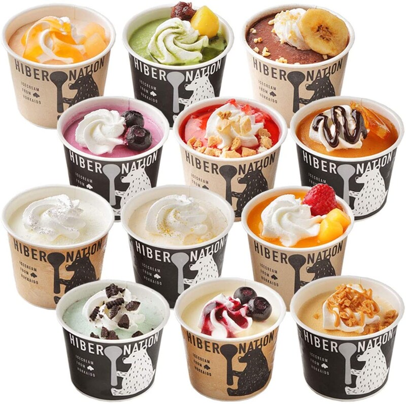 北海道産直グルメ ぼーの,北海道 デコレーション アイスクリーム.12個セット