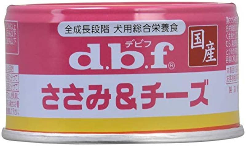 d.b.f（デビフ）,全成長段階 犬用総合栄養食 ささみ&チーズ 