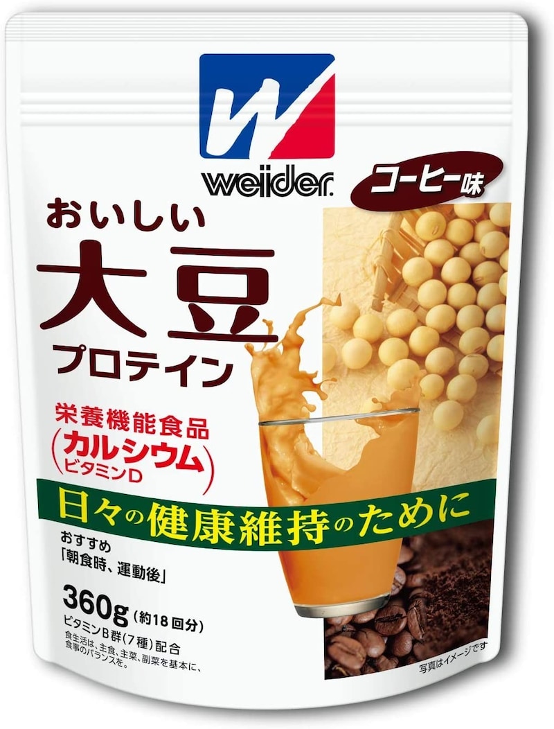 ウイダー,おいしい大豆プロテイン コーヒー味 360g