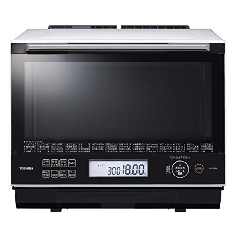 TOSHIBA(東芝),過熱水蒸気オーブンレンジ 石窯ドーム,ER-VD3000-W