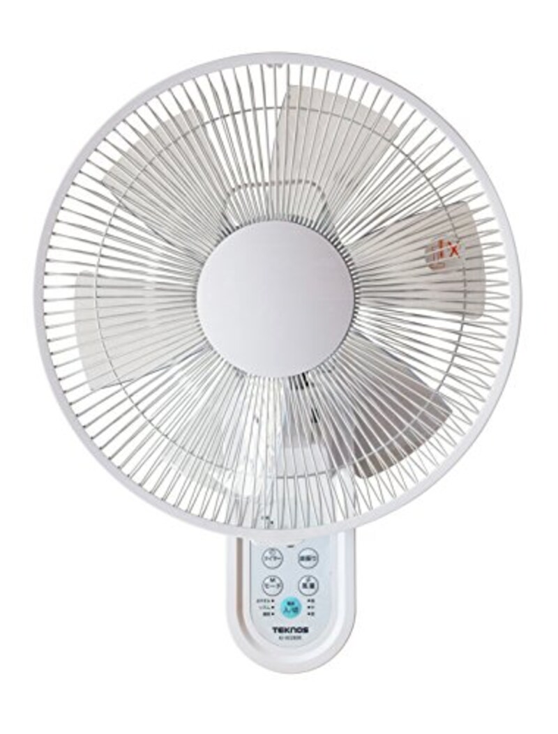 TEKNOS(テクノス),壁掛け扇風機 フルリモコン,KI-W280R