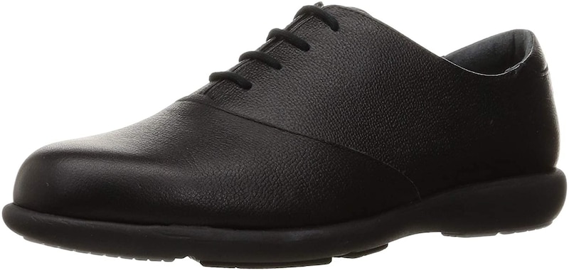 Asics(アシックス), 軽量クッションレザースニーカー ラウンドトゥ,WC047B