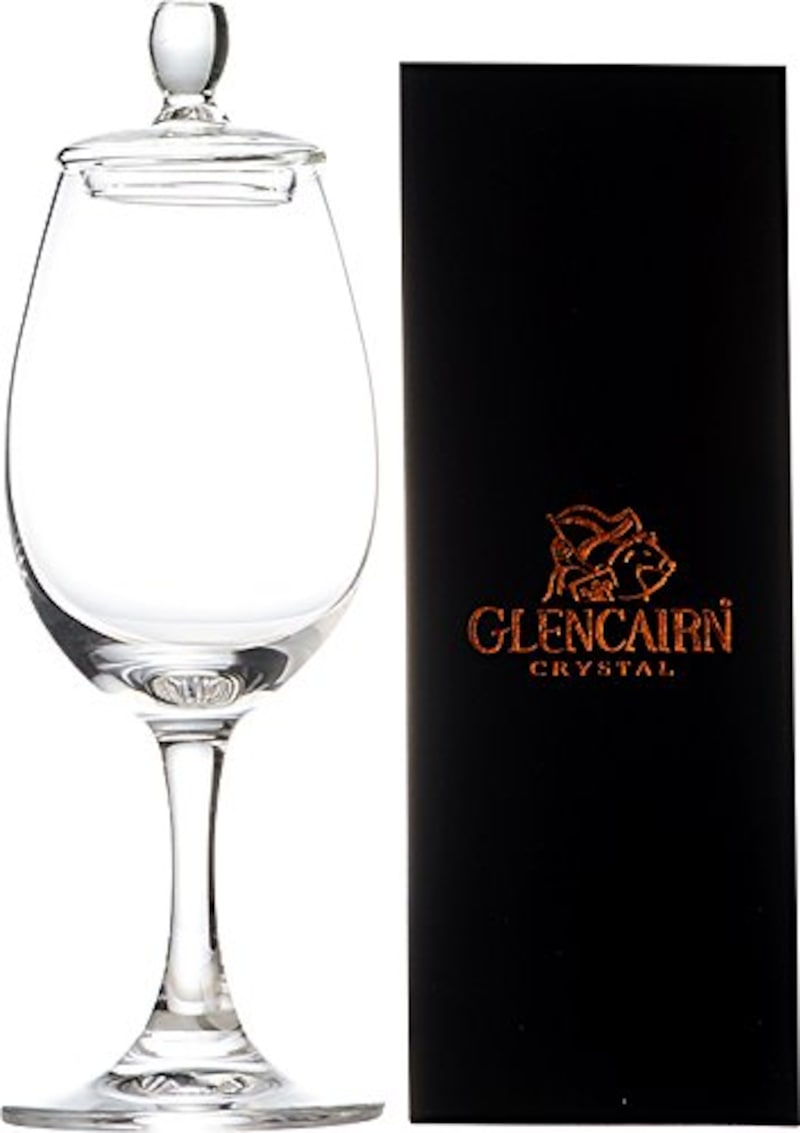Glencairn（グレンケアン）,クリスタル スタジオ コピータ リッド付きグラス