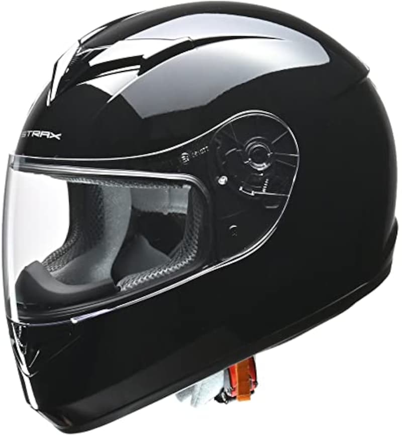 LEAD（リード工業）,バイクヘルメット フルフェイス STRAX ブラック ,SF-12