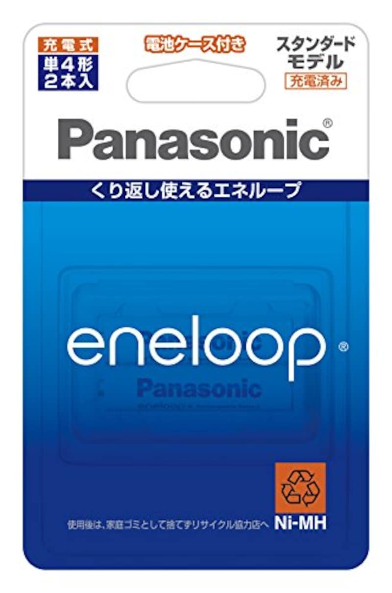 Panasonic（パナソニック）,エネループ スタンダードタイプ,BK-4MCC/2C