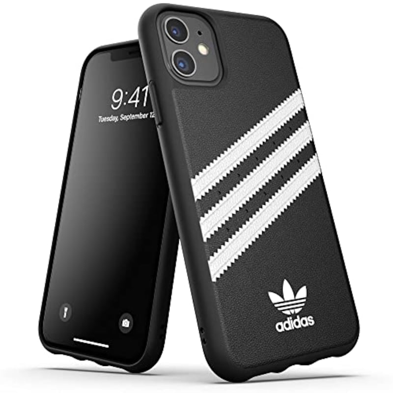 adidas(アディダス),iPhone 11 ケース SAMBA  ブラック,‎IP1107089801